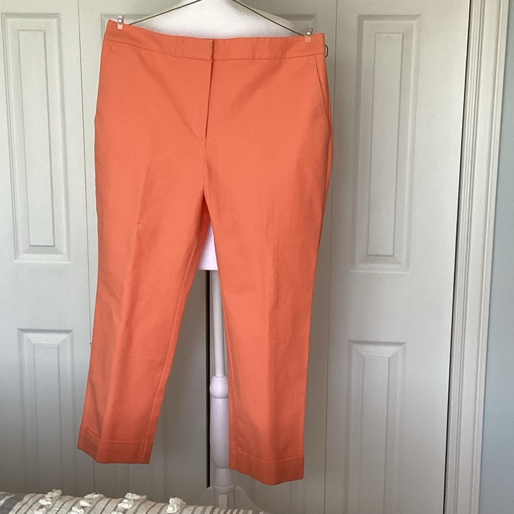 Ann Taylor Factory Cuffed Crop Pant  14P